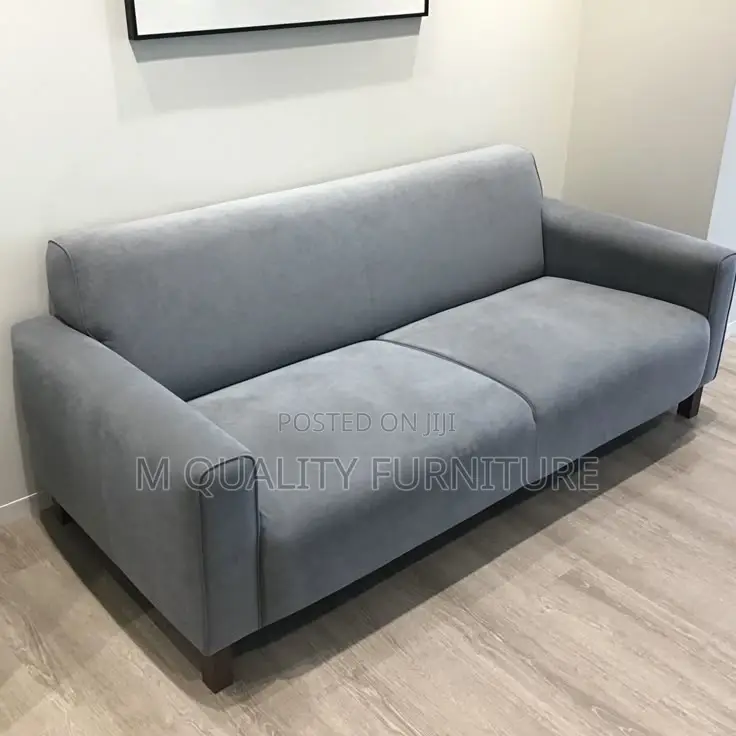 Gray 3 Seater One Hand Sofa