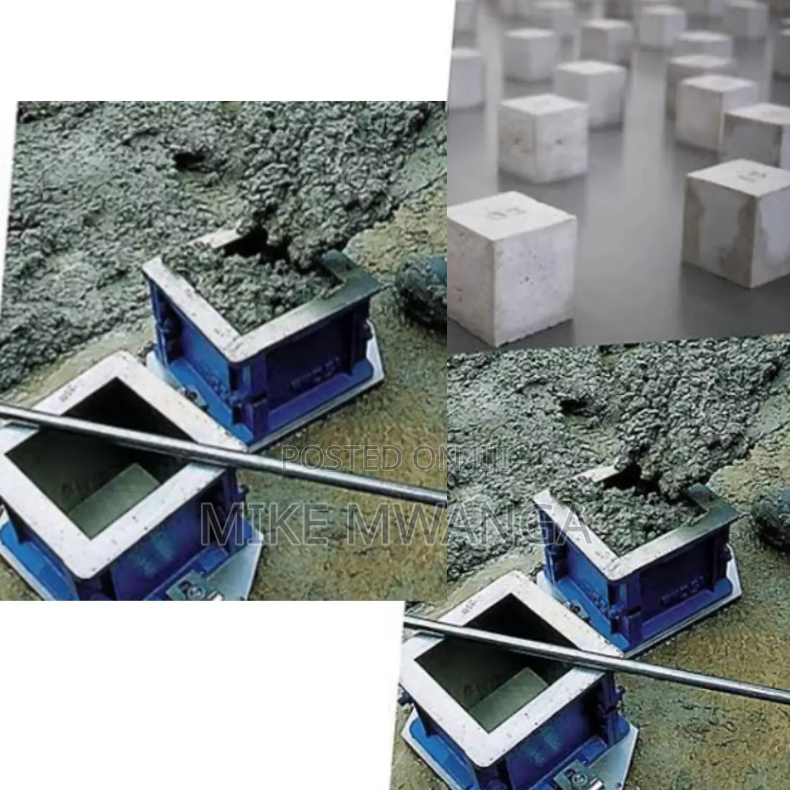 15cm Concrete Testing Cube Moulds