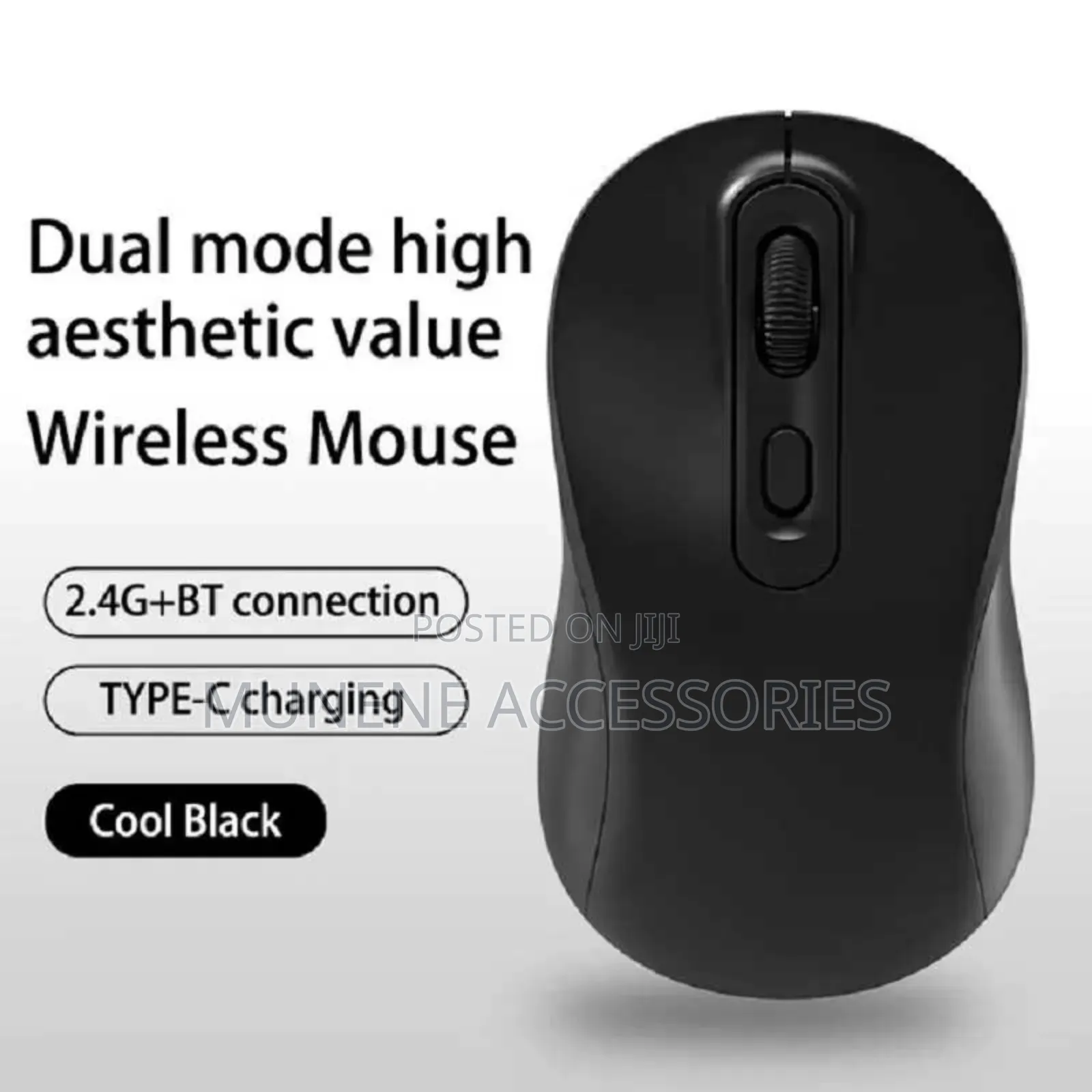 2.4g Dual-Mode Wireless Bluetooth Mouse Ergonomic Silent