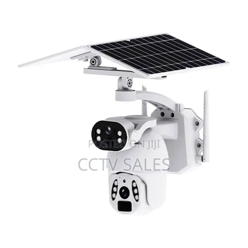 6mp 4g Daul Lens Dual Solar Panelled Solar CCTV Outdoor