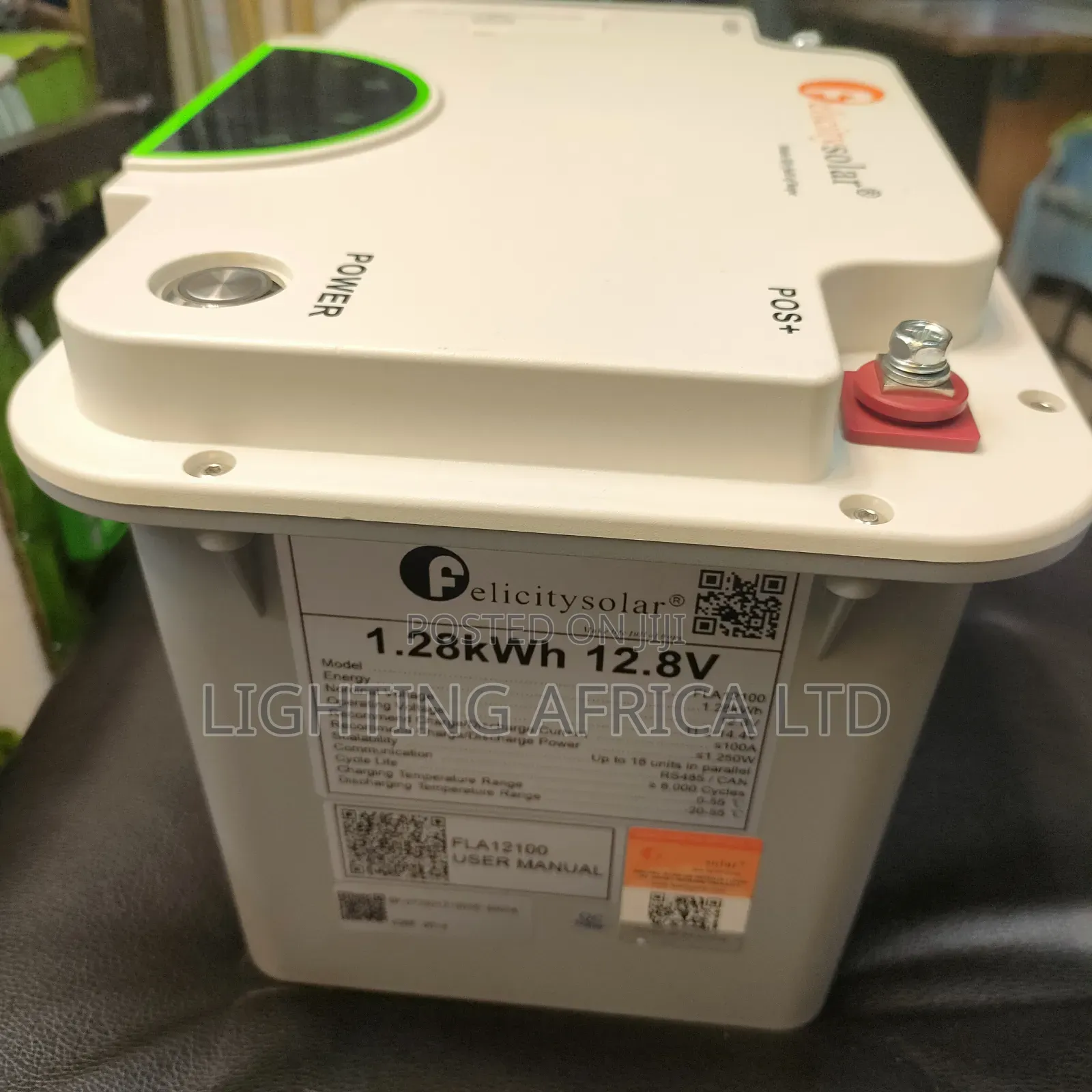 Felicity 12v- 100ah Lithium Phosphate Battery