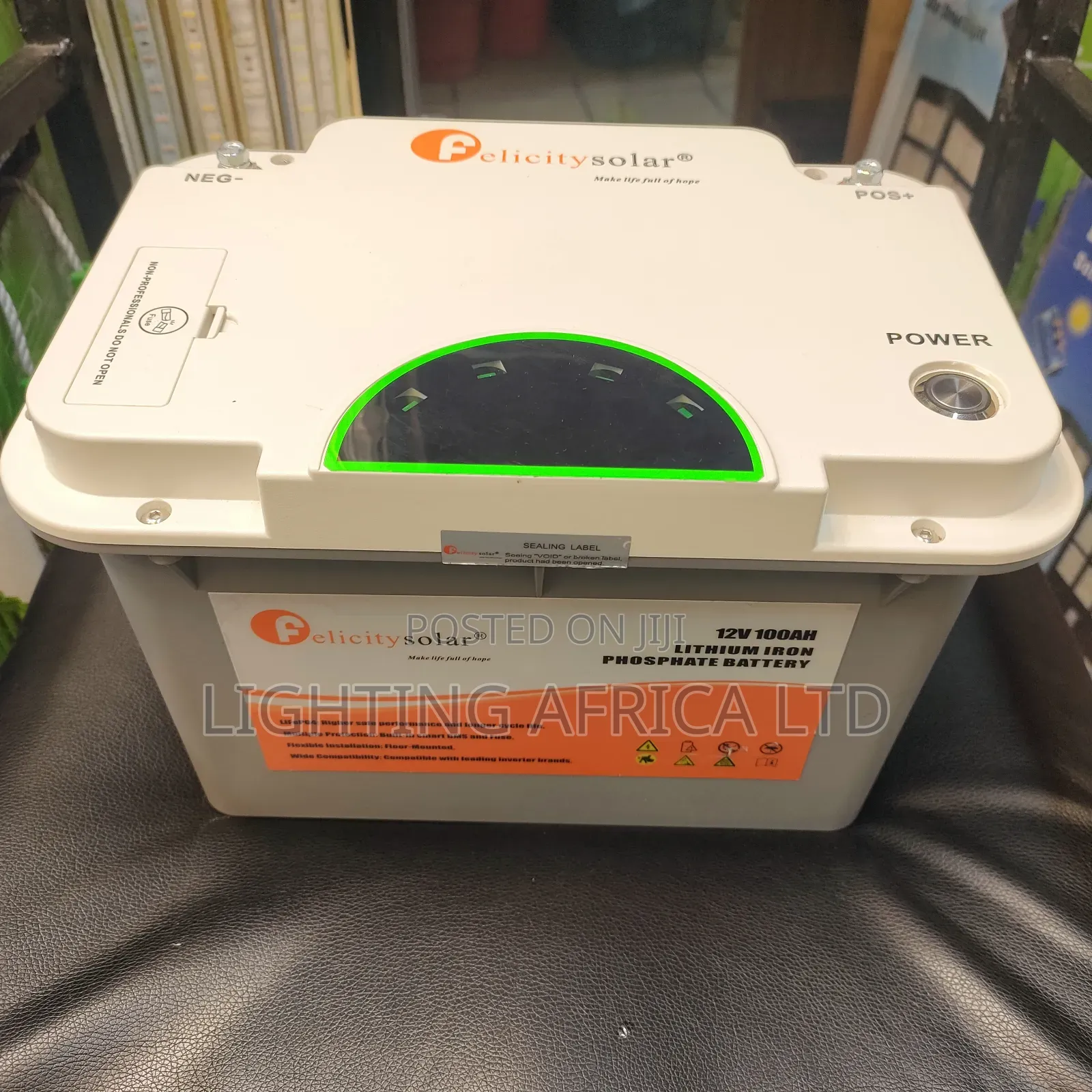 Felicity 12v- 100ah Lithium Phosphate Battery