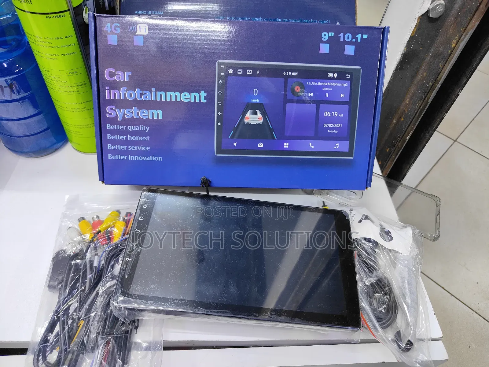 Vehicle 9 Inches Screen Infotainment System With Reverse Cam