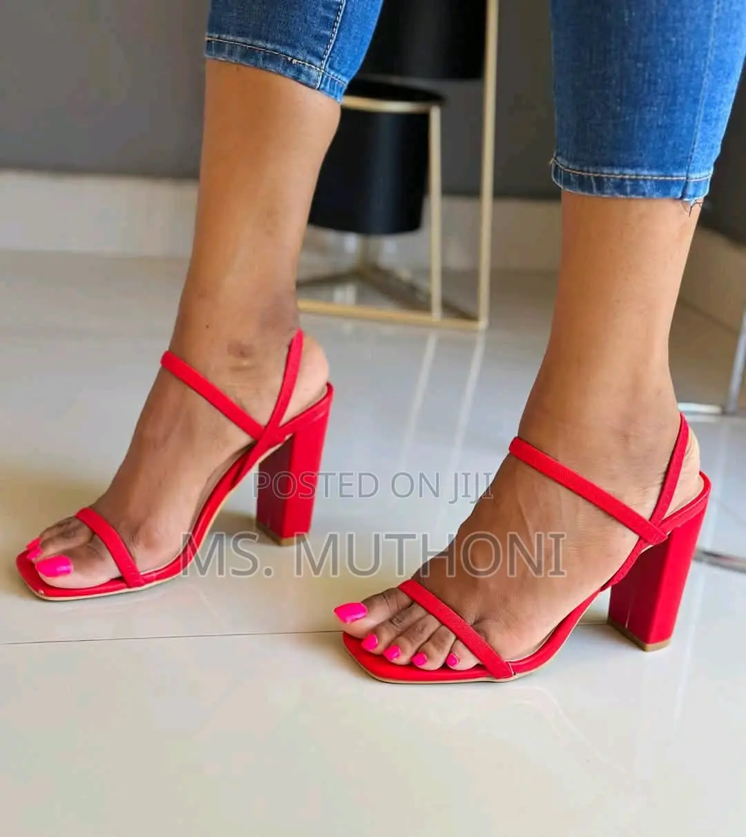 *Open Toe Block Heel* *Sizes:35 36 37 38 39 40 41*