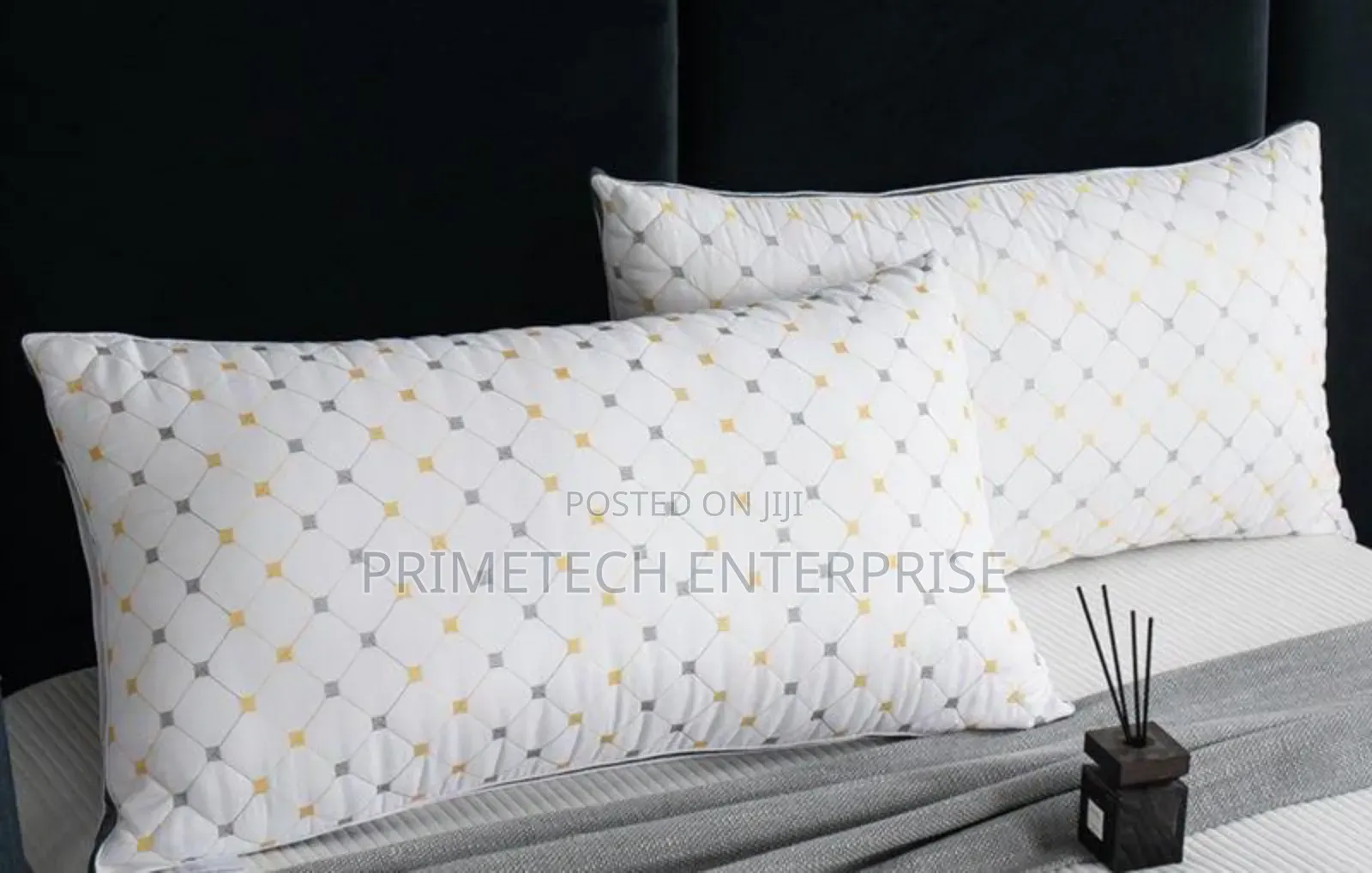 Fibre Pillows-White Pair