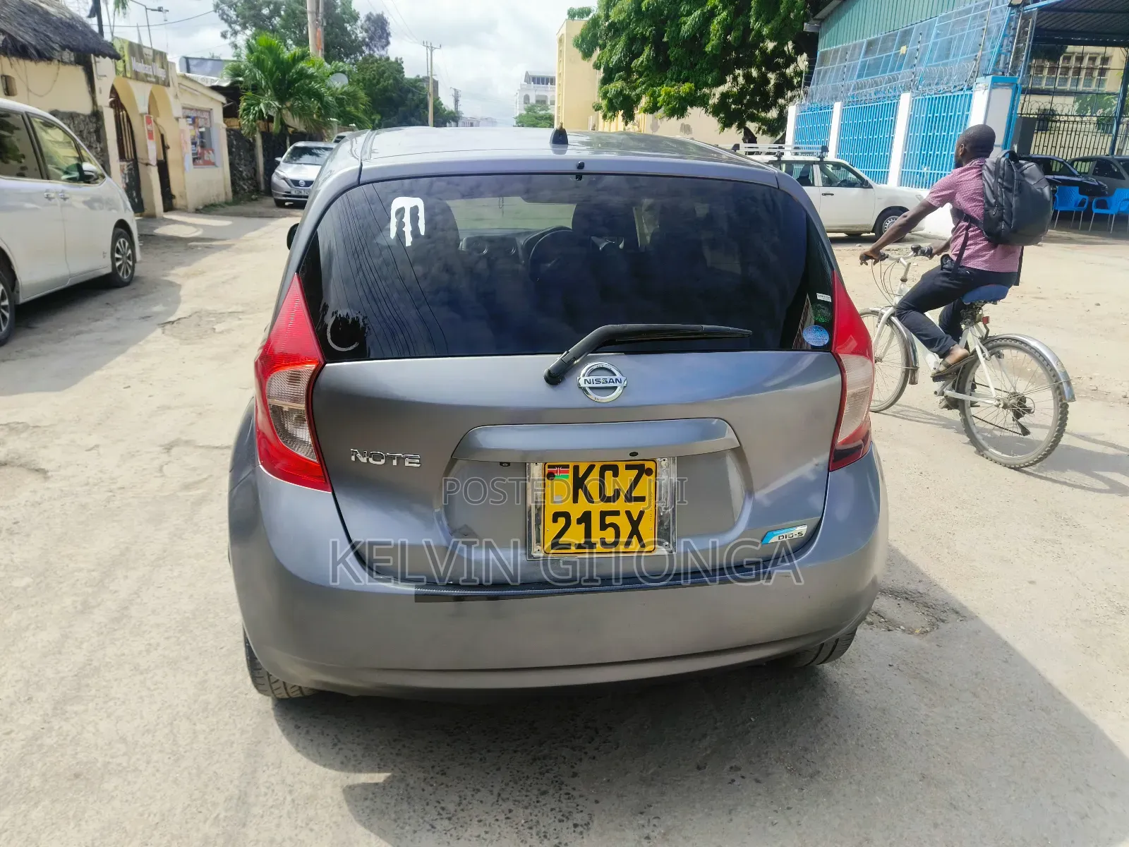 Nissan Note 2012 Gray