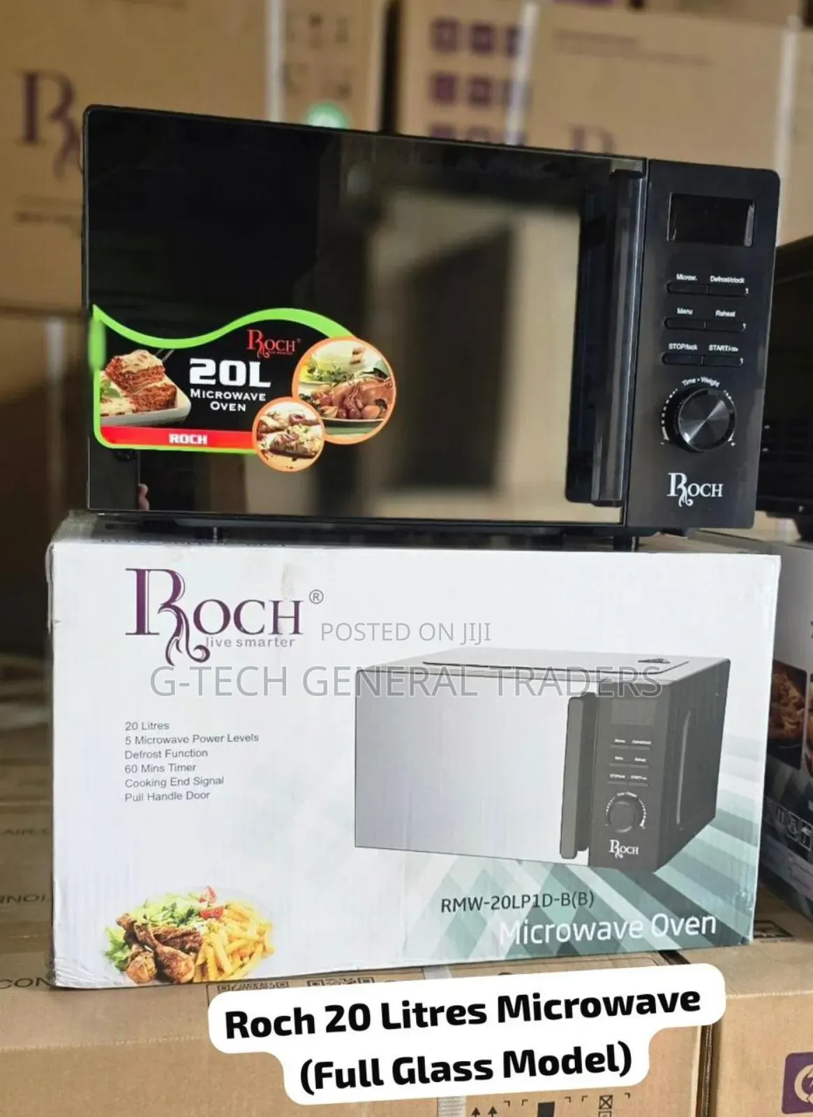 Roch 20l Full Gas Digital Microwave Oven