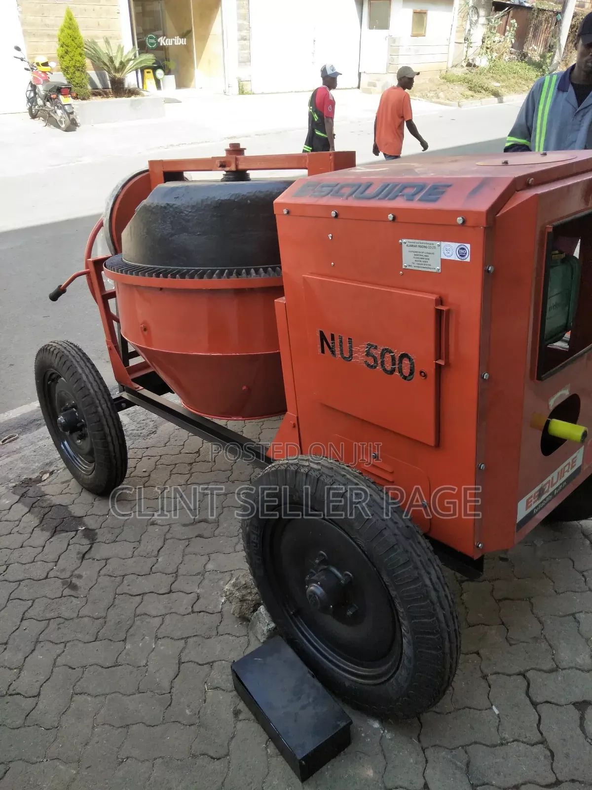 E Square Concrete Mixer