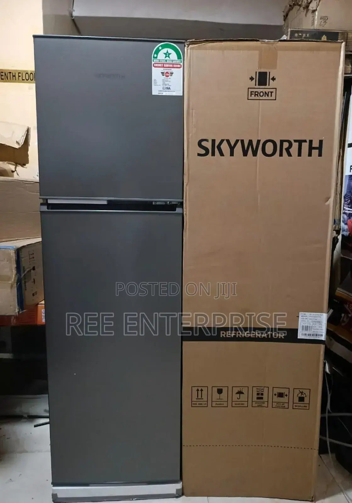 Skyworth 158 Litres Double Door Refrigerator