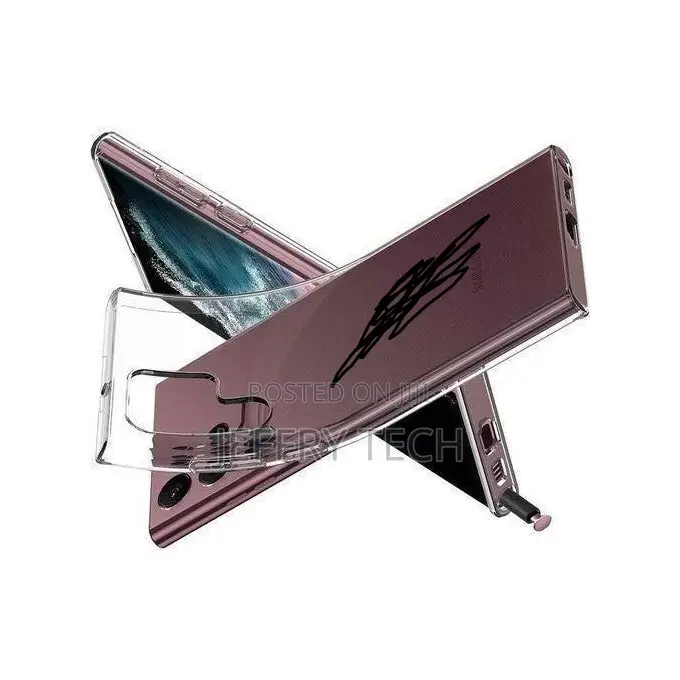 Clear Silicone Soft Case for Samsung Galaxy S22 Ultra