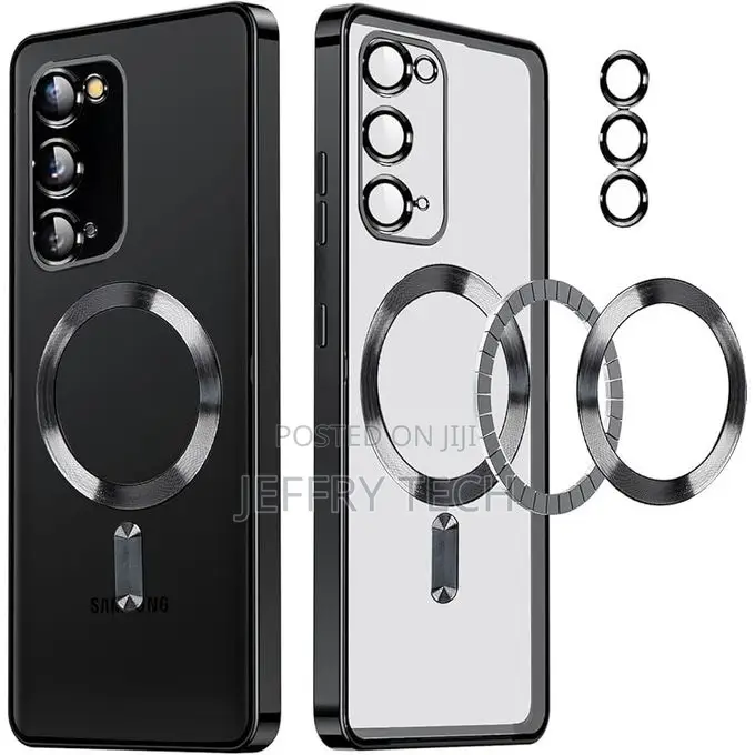 Samsung Note 20 Ultra – Transparent Blue Magnetic Case
