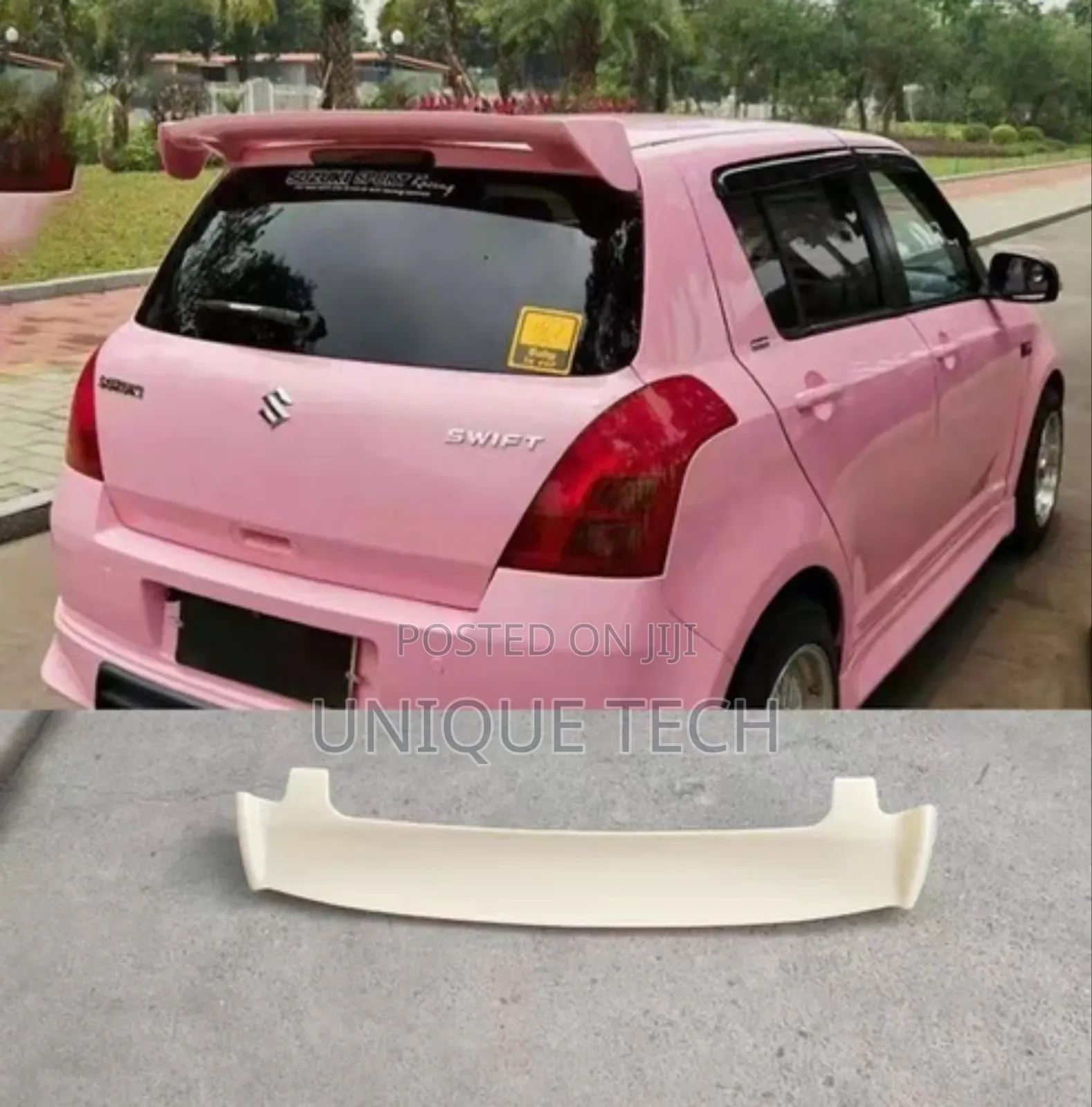 Suzuki Swift Rear Lip Spoiler