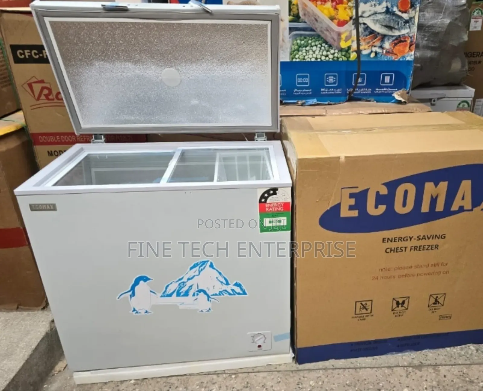 Ecomax 169 Litres Deep Chest Freezer