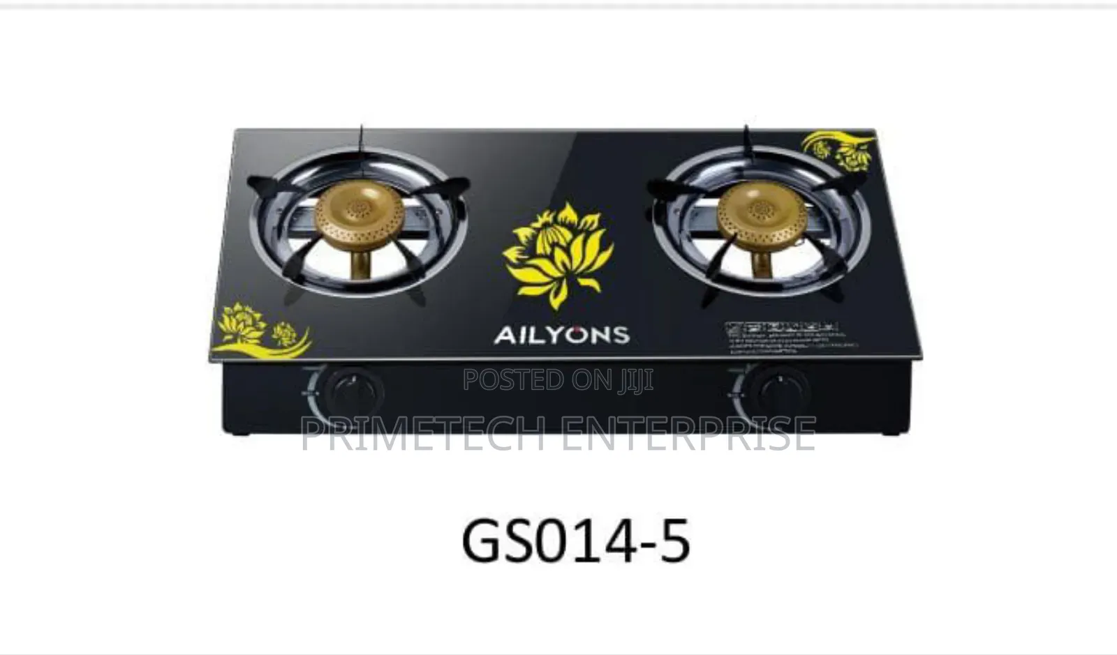 Ailyons Glass Top Double Burner