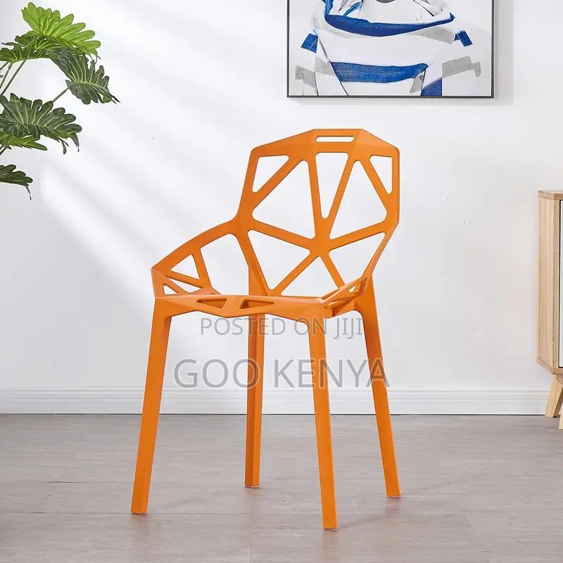 Home Chairs ; Nordic Design Simple Modern Plastic Chair