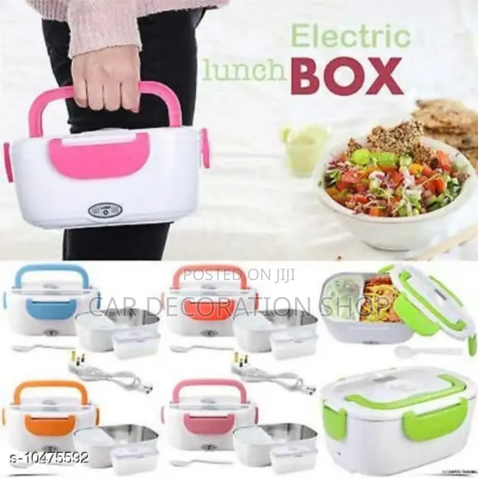 Electric Lunch Box Stainless Steel Food Warmer