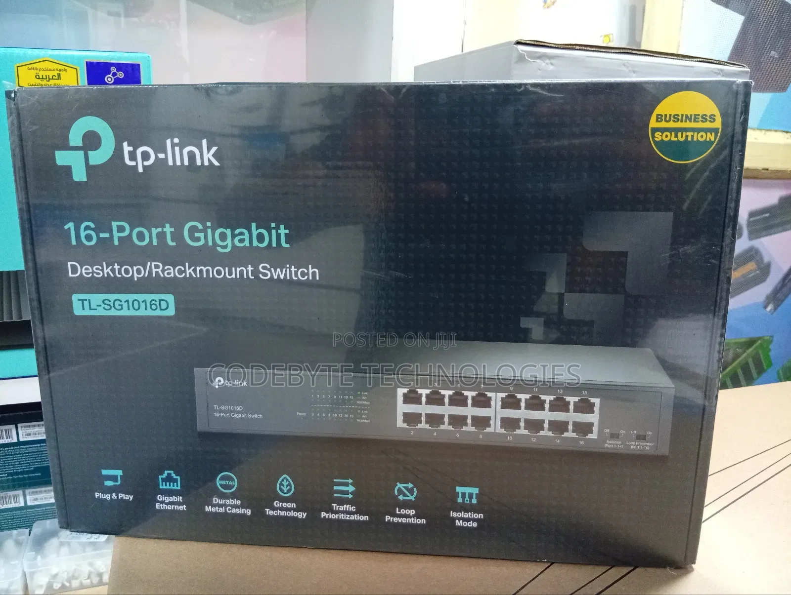 Tp-Link Tl-Sg1016d 16-Port Gigabit Switch