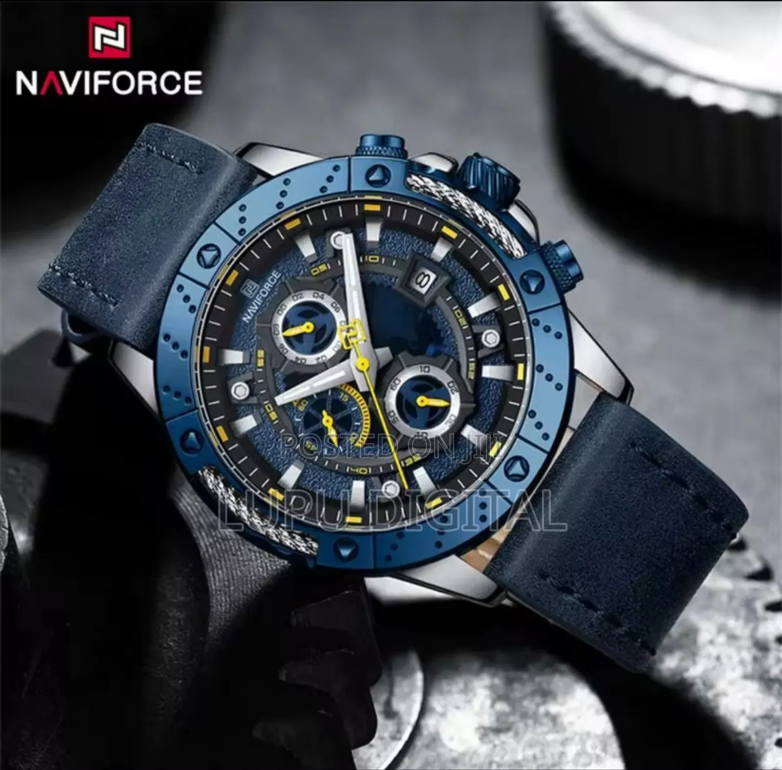 _*Naviforce Chronograph Gents Watch Nf8055 Date Display