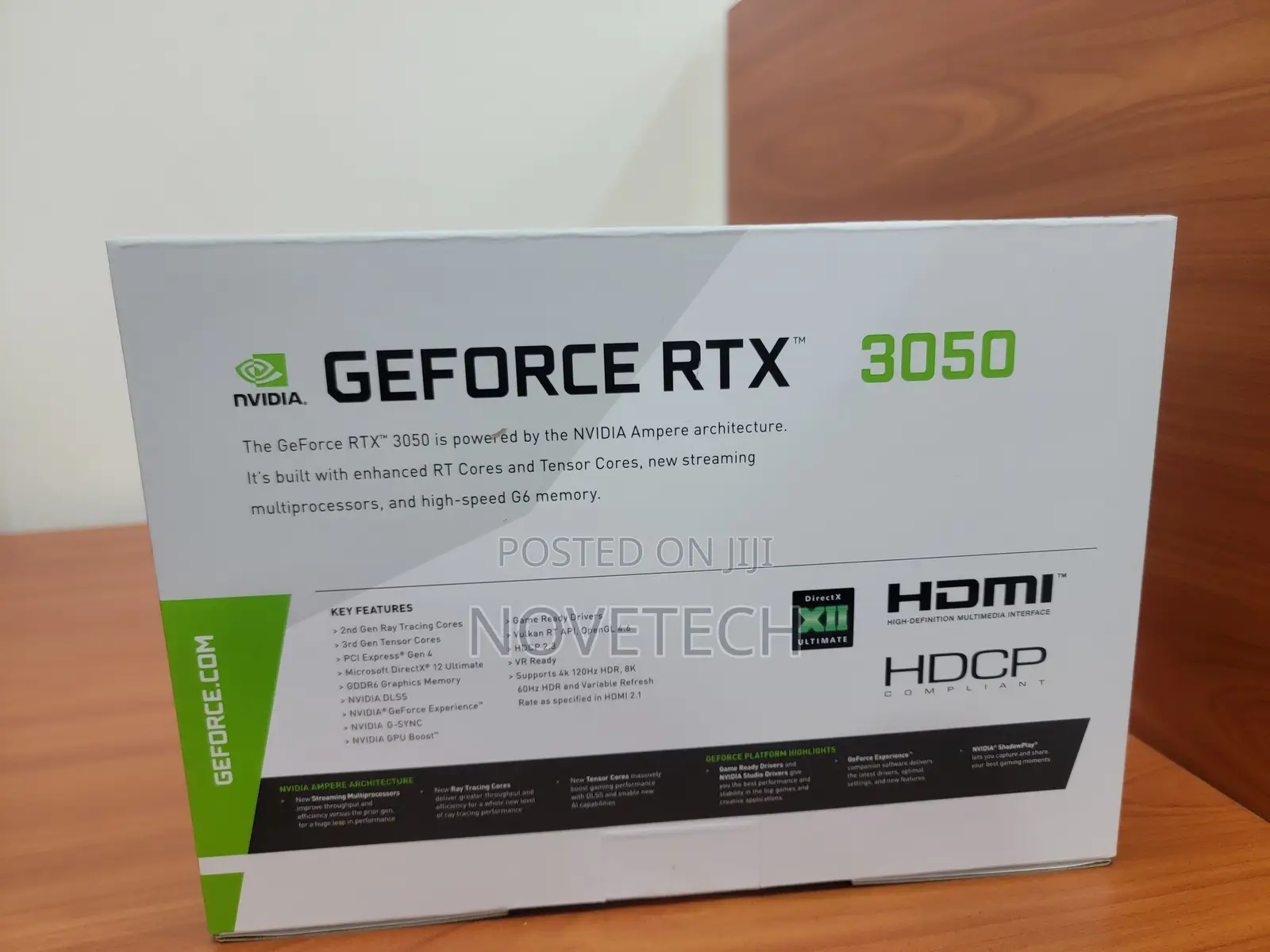 Pny Geforce RTX 3050 6gb Verto Dual Fan Gddr6 Graphics Card