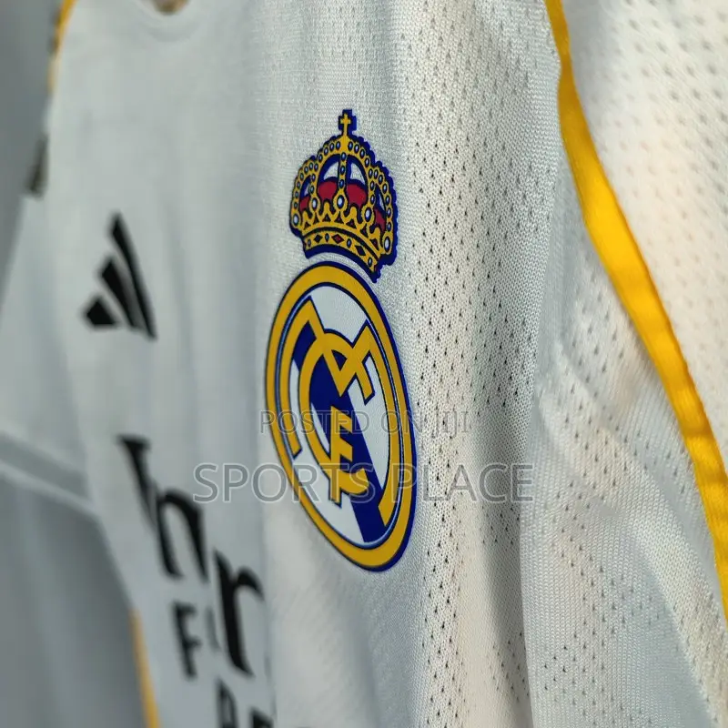 New Real Madrid Home Jersey 2025-26 La Liga Season Player