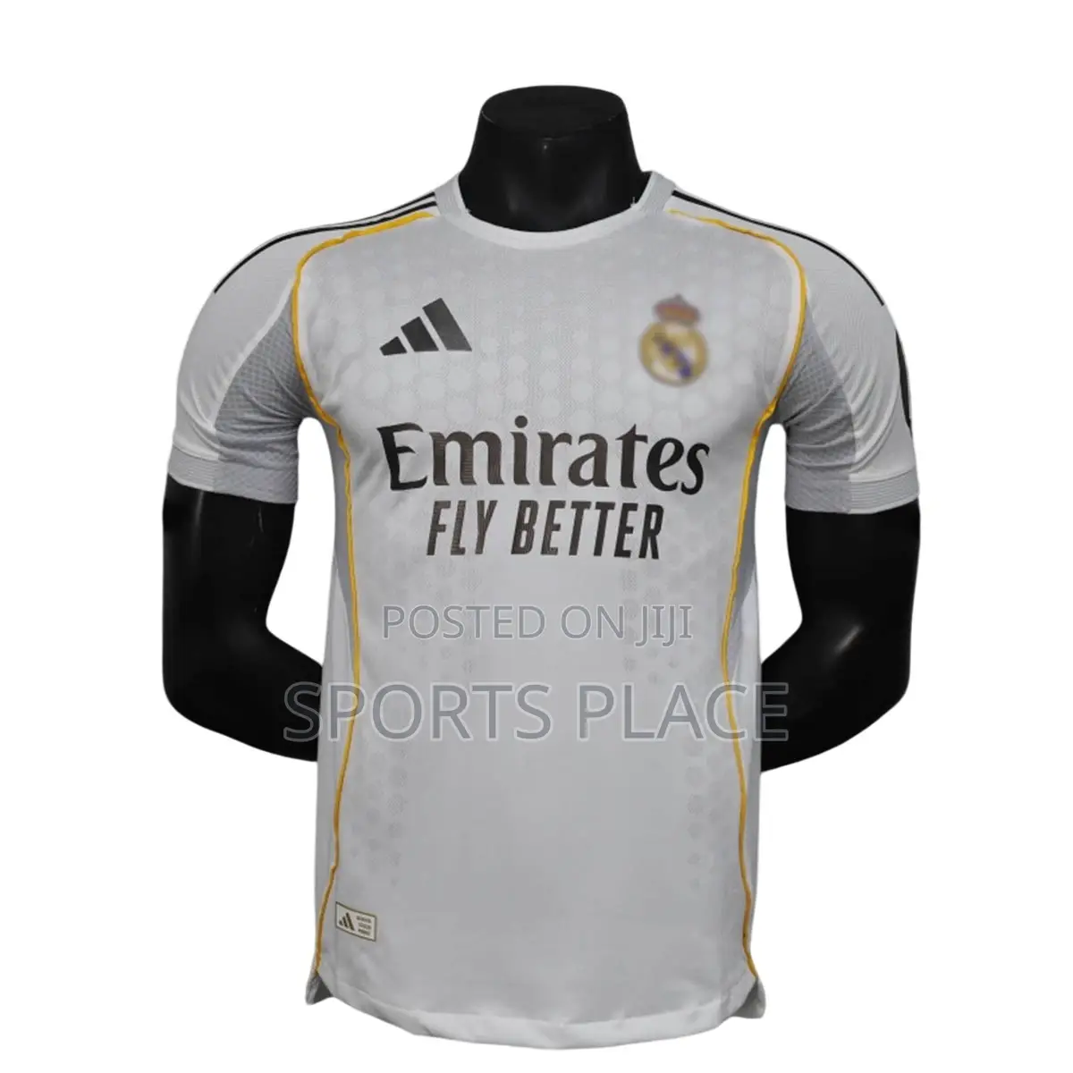 New Real Madrid Home Jersey 2025-26 La Liga Season Player
