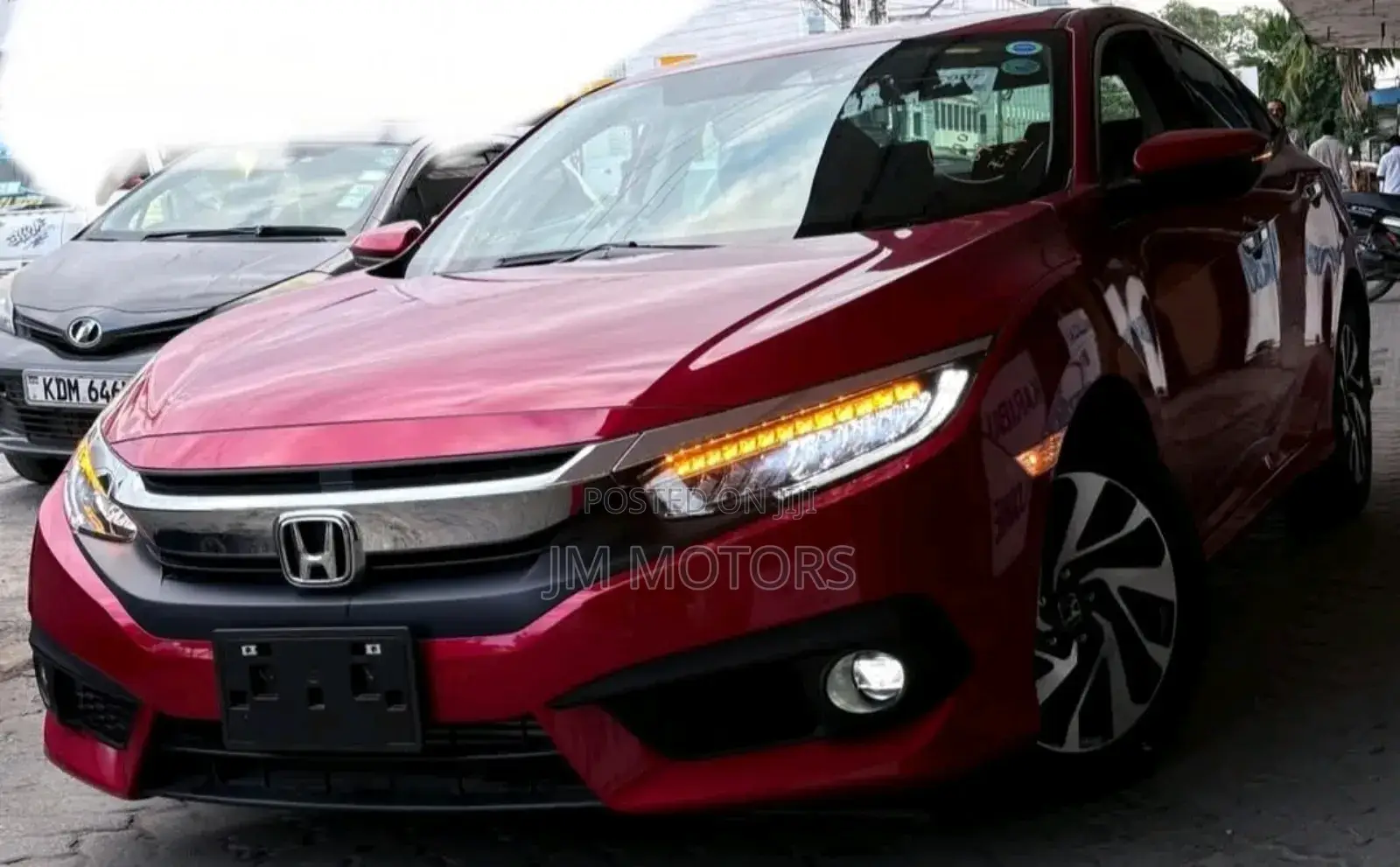 Honda Civic 2019 Burgundy