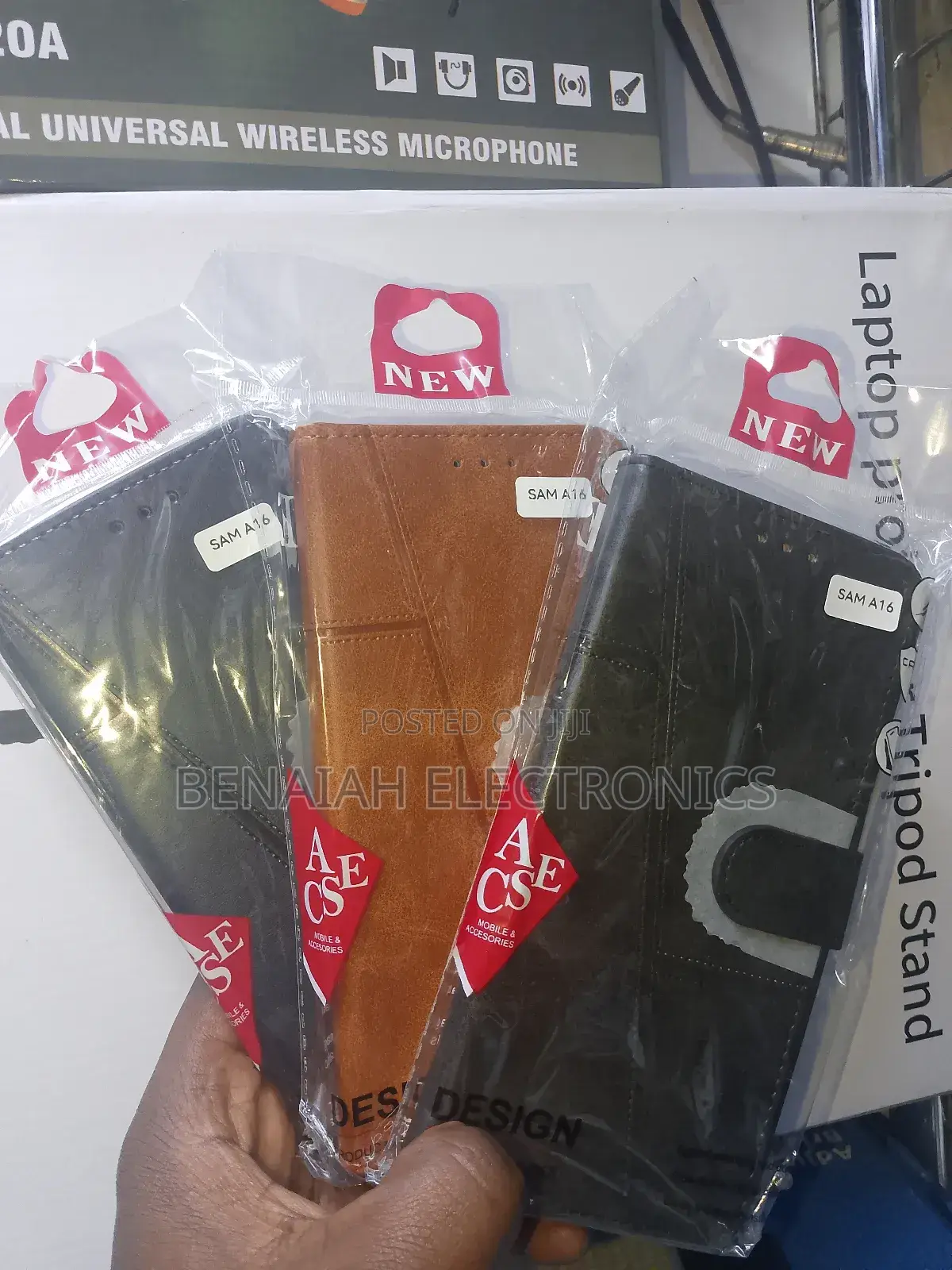 Samsung A16 Fashion Leather Cover, Magnetic Cover