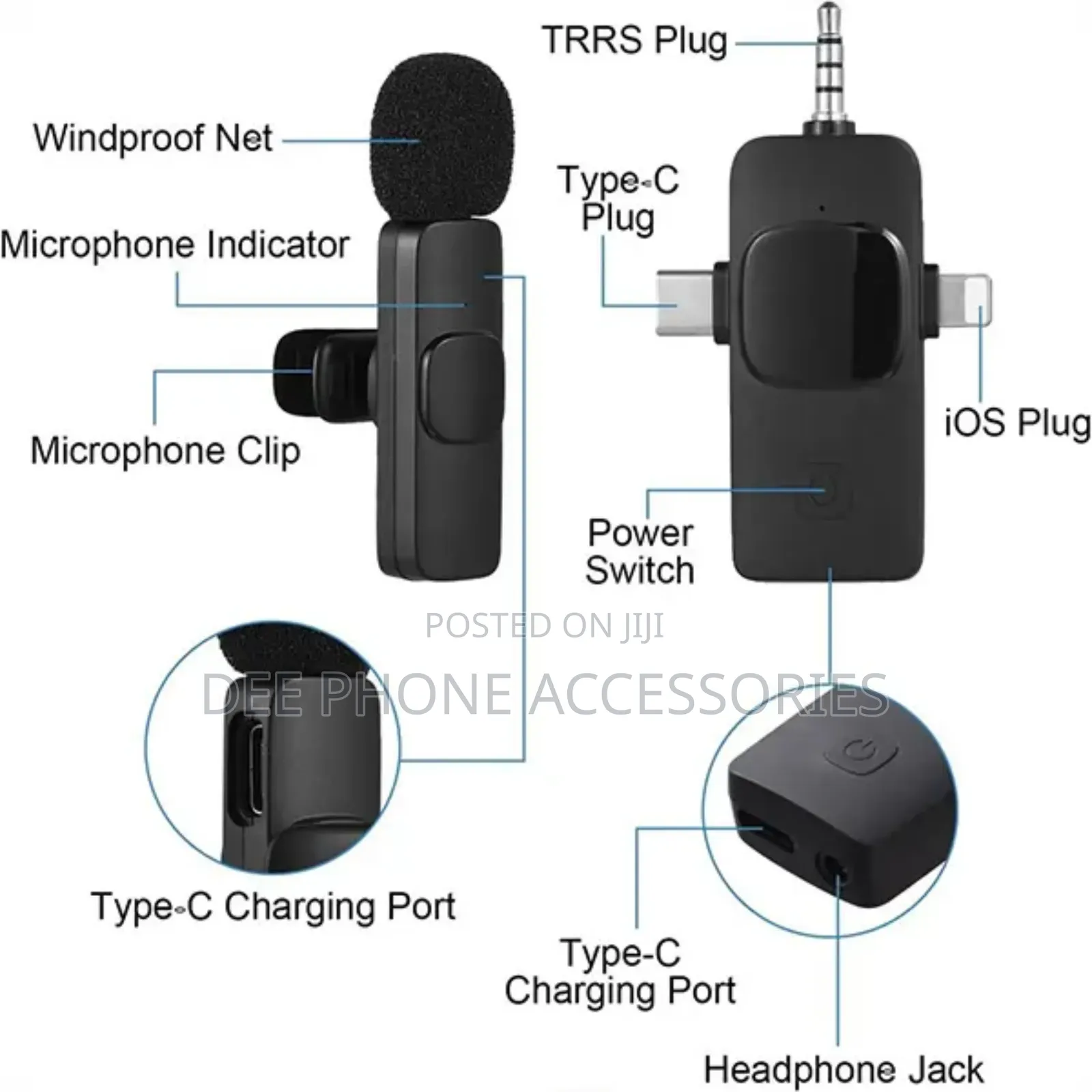  Dual Wireless Microphones
