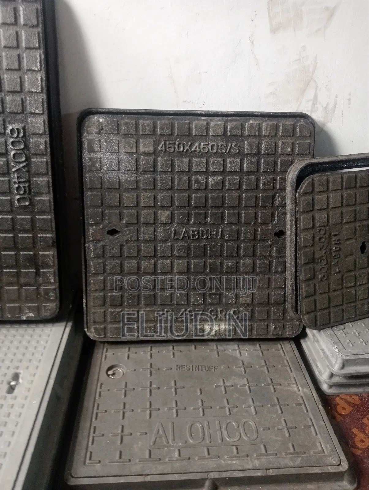 Durable Cast Iron Manhole 10kg/15"×15"