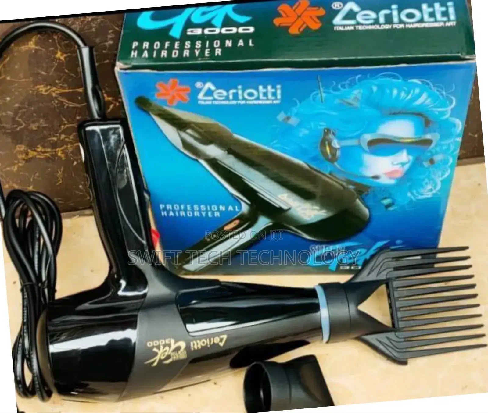 Blow Dryer Zerriot Gek 3000