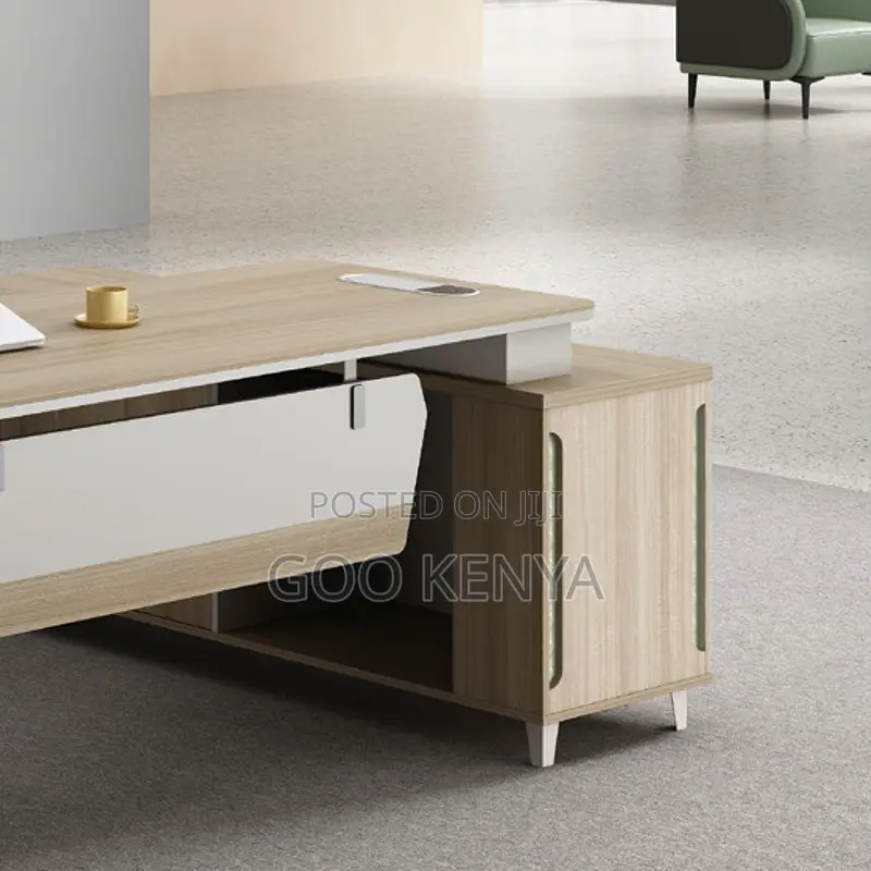Office Desk ; Ceo Manager Office L-Shaped Executive Table