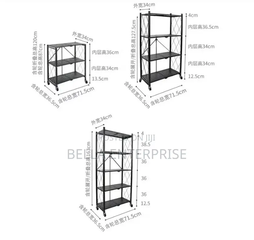 Foldable Kitchen Rack