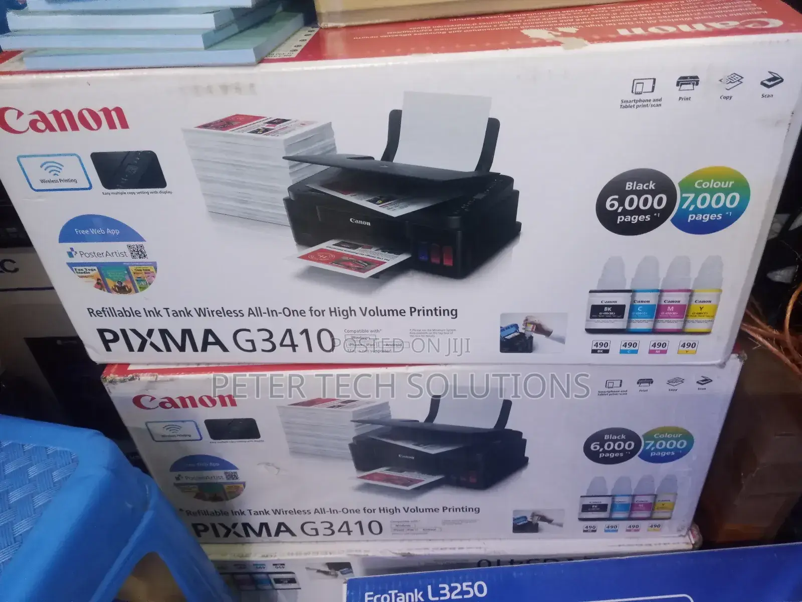 Canon Pixma G3410 All-in-One Printer
KSHS 21500