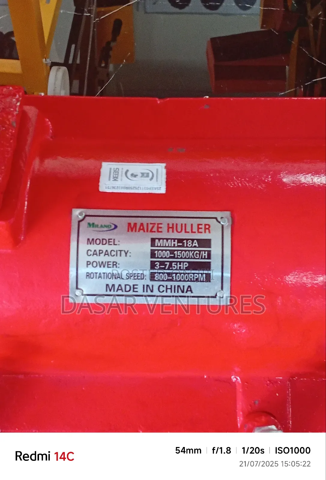 Maize Hauler Complete With 7.5hp MMH-18a