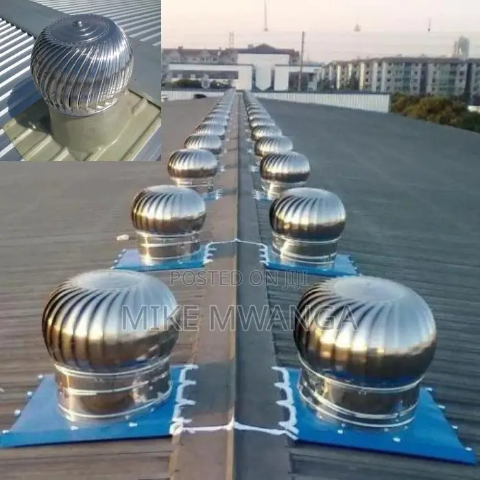 Maintenance-Free 600mm Wind-Driven Cyclone Ventilators