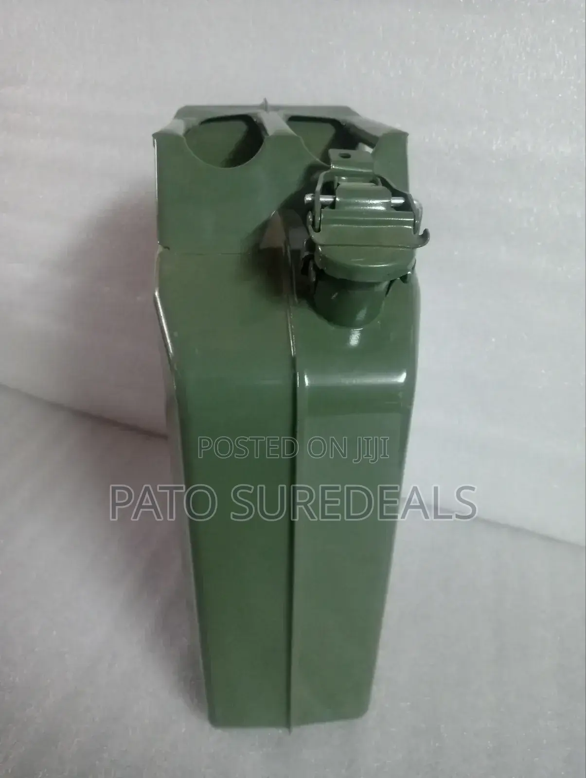 Heavy Duty Jerry Can 20l Steel Metallic