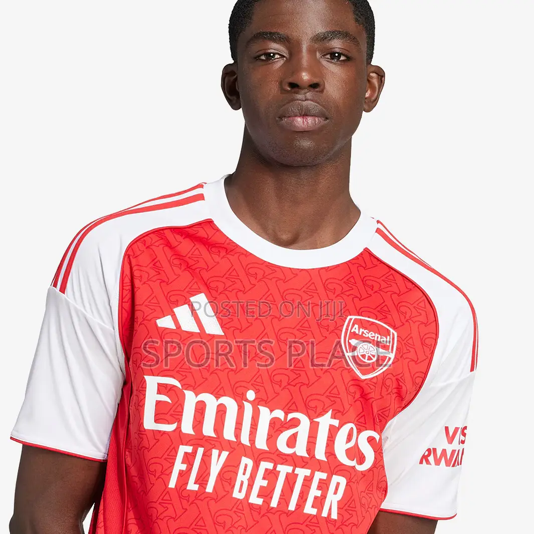 New Arsenal Home Fan Jersey 2025-26 Epl Season Jersey Kit