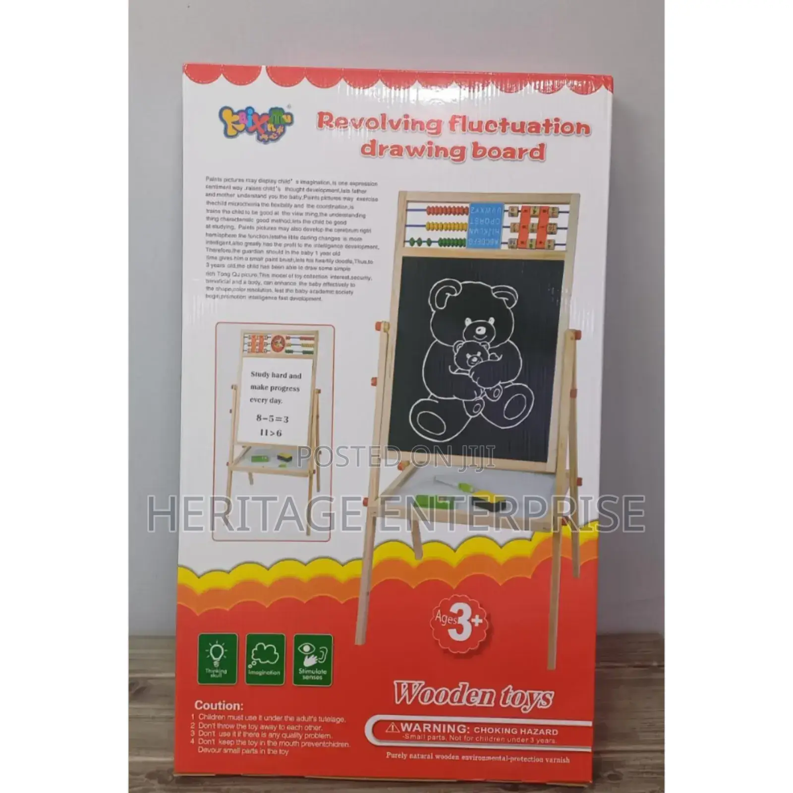 *2 in 1 Wooden Blackboard*