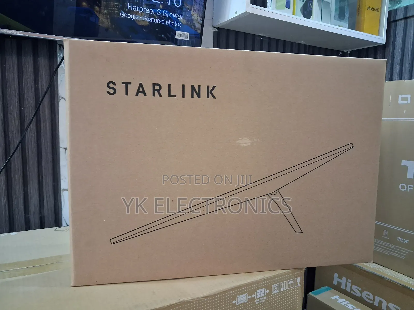 Starlink Gen 3 V4 Standard Kit Ax Tri Band Wi-Fi System