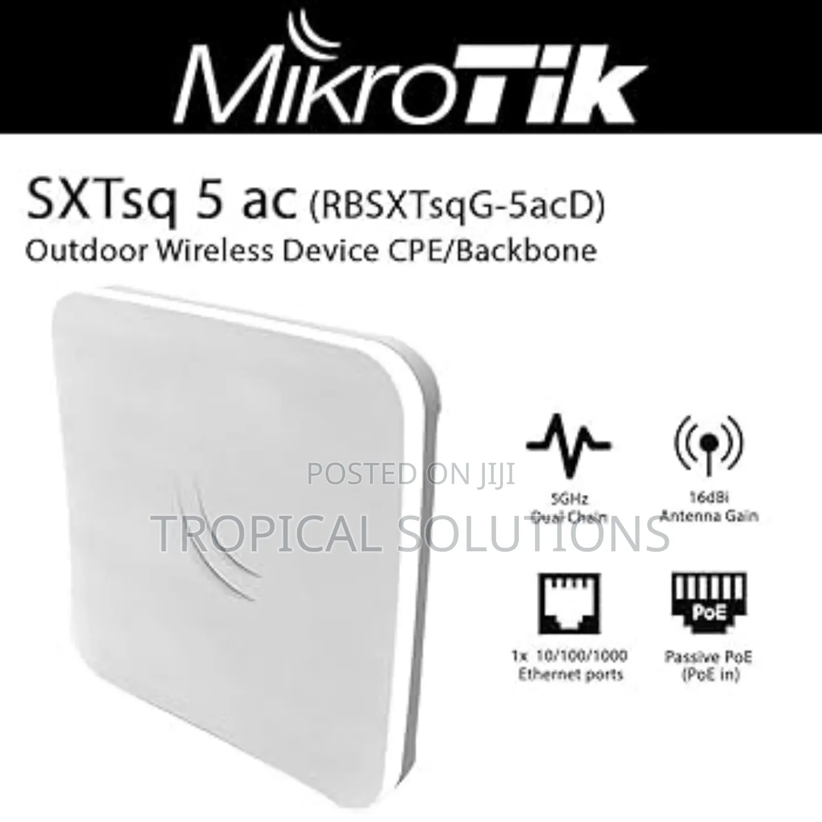 Mikrotik RBSXTSQG-5acd 5ghz Integrated Cpe/Backboy