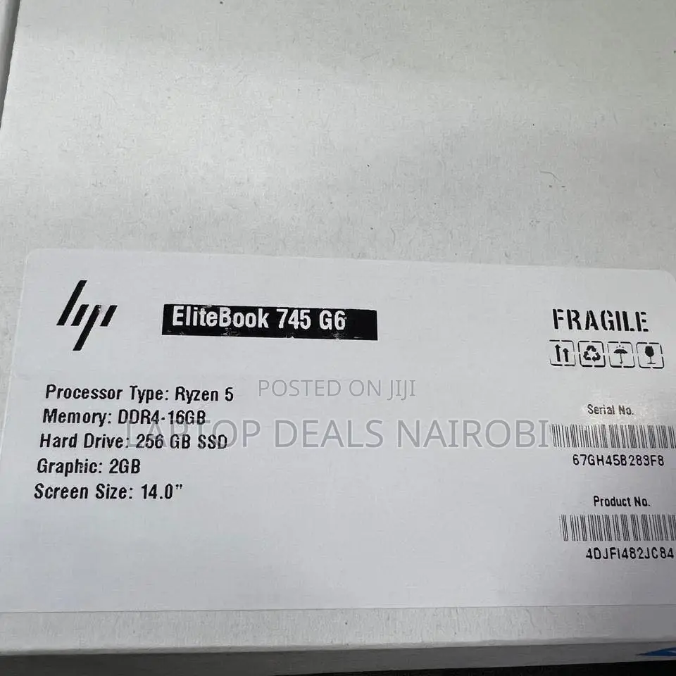 Laptop HP EliteBook 745 G6 16GB Intel Core i5 SSD 256GB