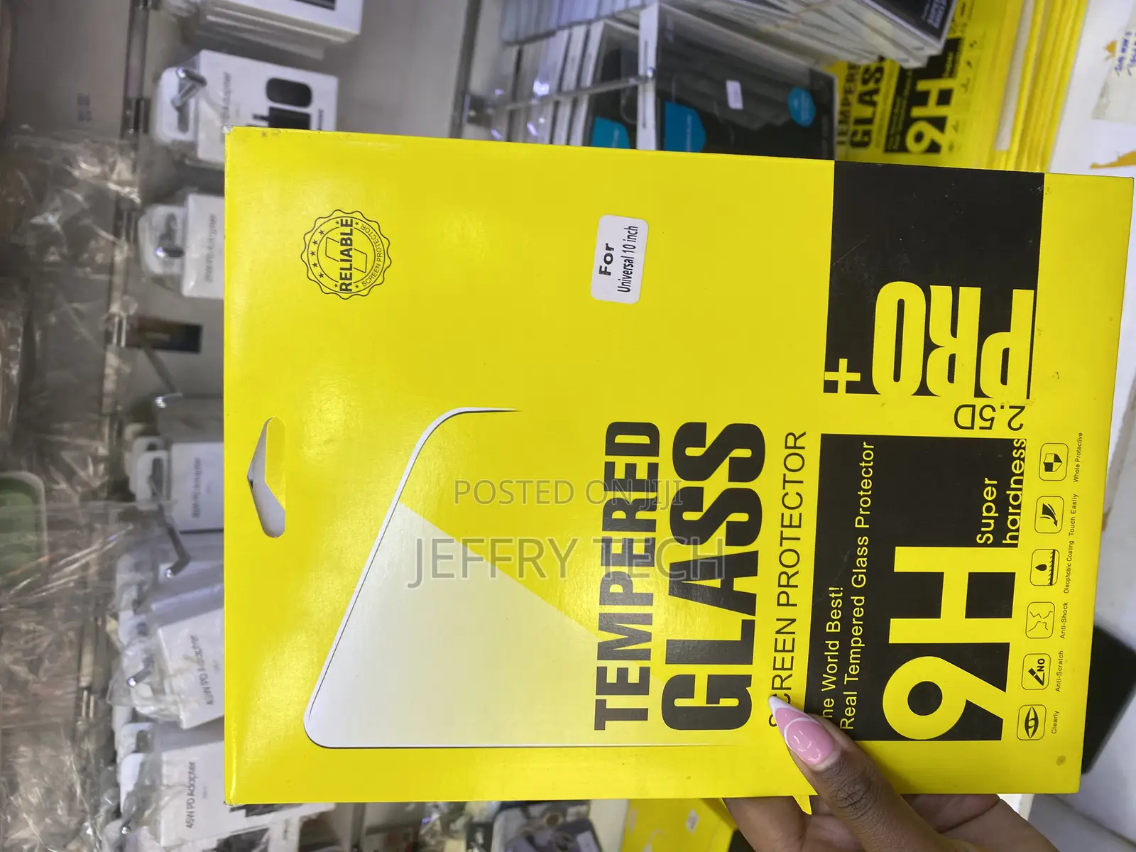 Wisely Glass Universal Screen Protector for 10 Inch