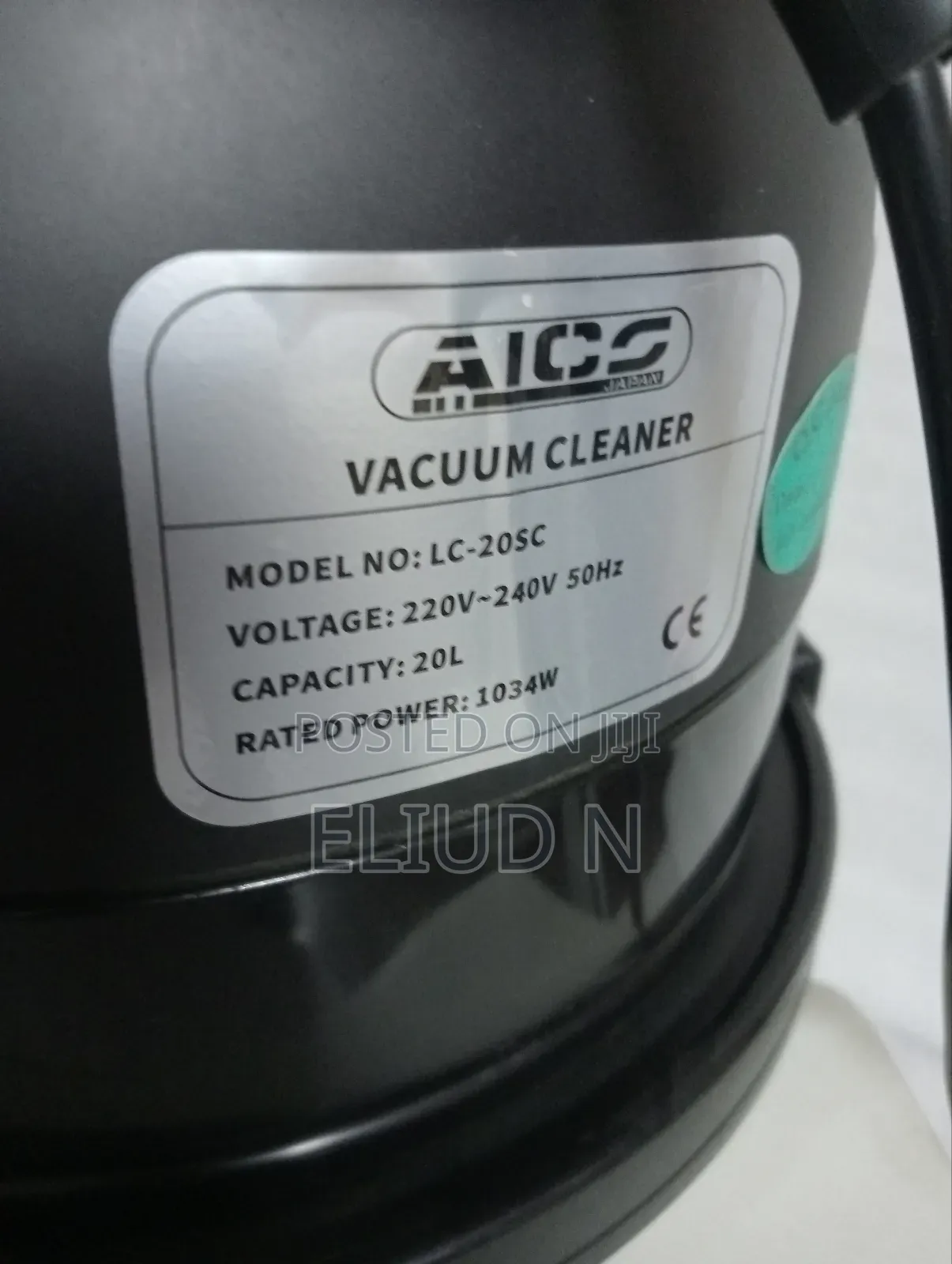 Durable Vacuum Carpet Cleaner 20l /Aico