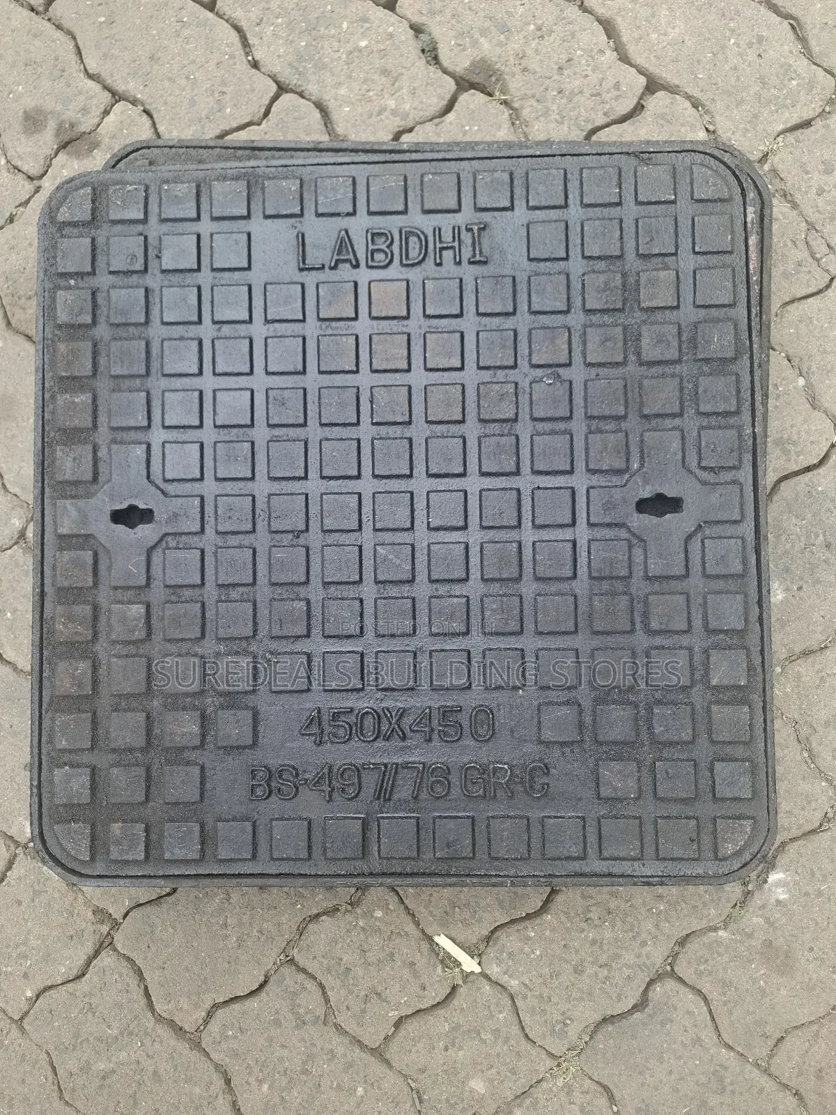 18inch by 18 Inch Cast Iron Manhole Cover