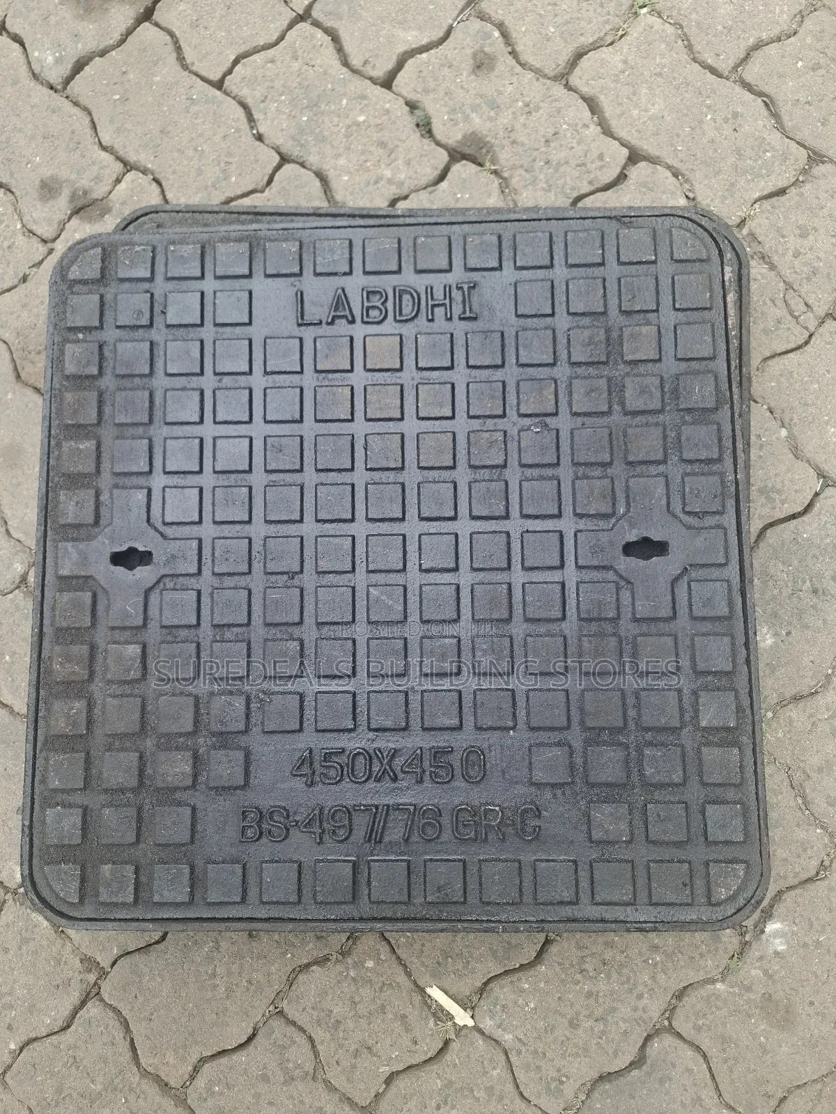 18inch by 18 Inch Cast Iron Manhole Cover