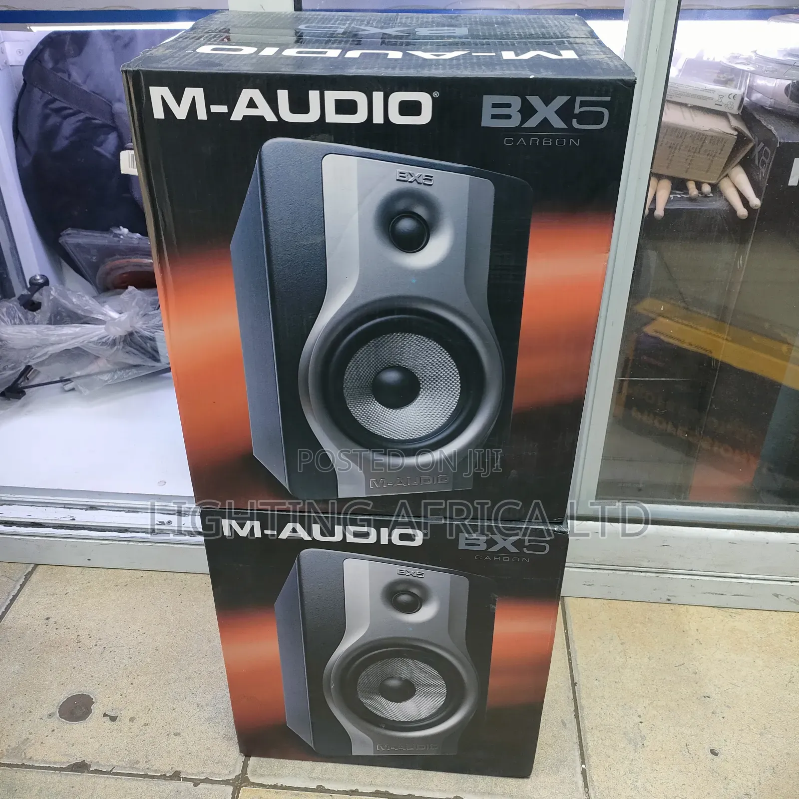 M Audio Bx5 Carbon Portable Studio Speakers (2) Set's.