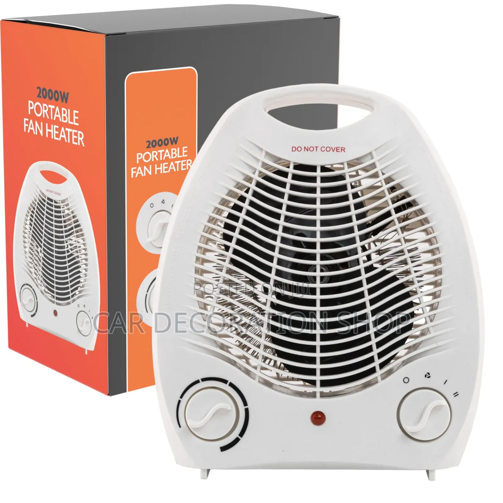 Brand New Standing Electric Fan Heater 2 Setting