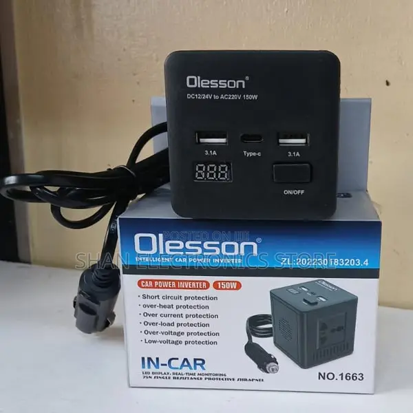 12 /24volt 150 Watt Car Inverter