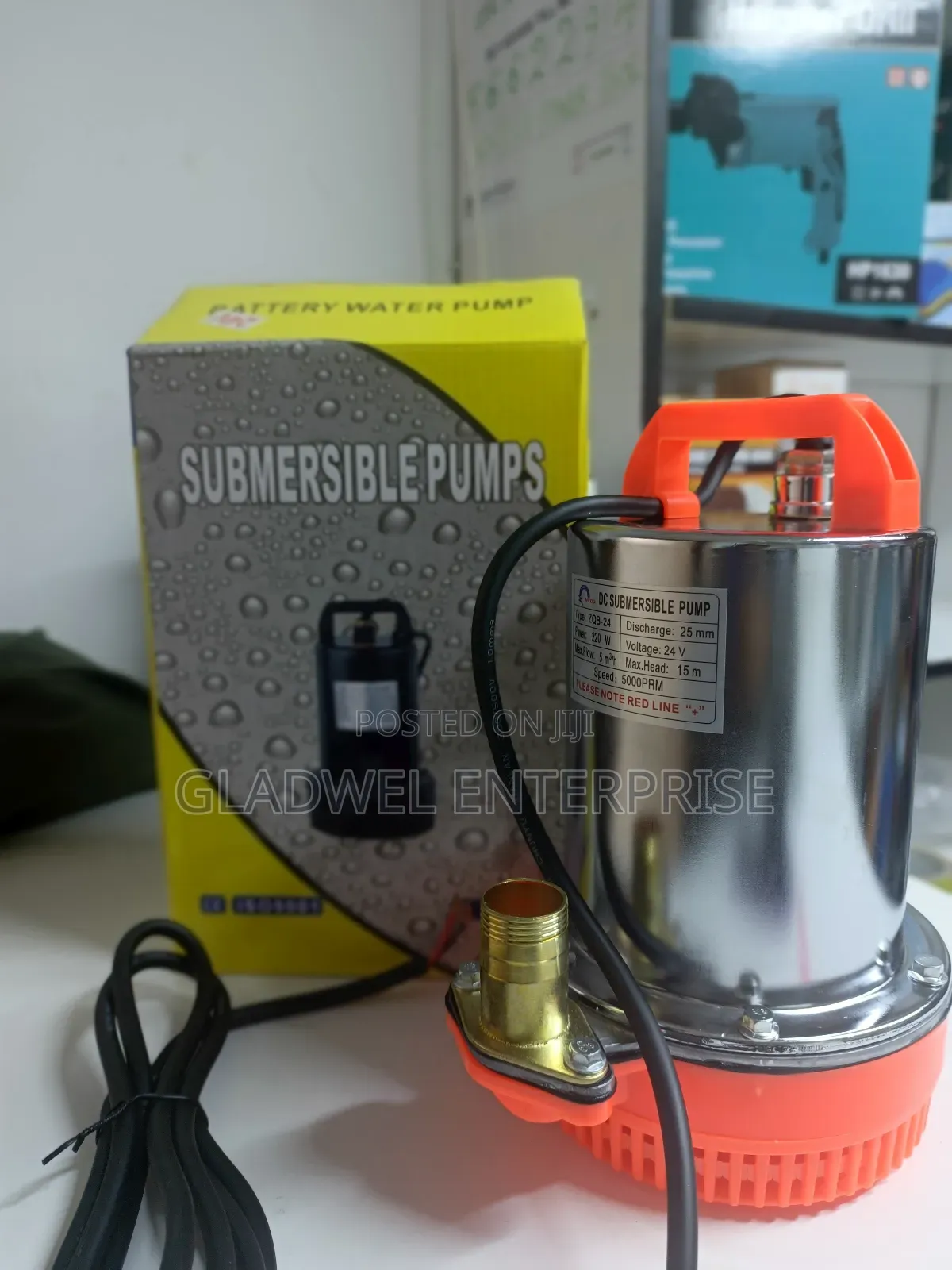 Approved Shallowell Submassible Dc Pump 180watts 24v