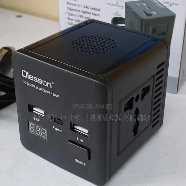 Car Power Inverter 150w With Led Digital Display